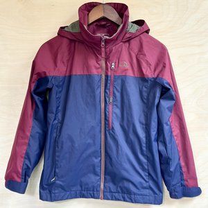 L.L.Bean Winter Jacket Hooded Cozy Coat Full Zip Windbreaker NWOT Size M